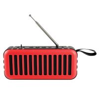 Solar Radio Portable Bluetooth Speaker Outdoor Flashlight Supports Card/U Disk/FM