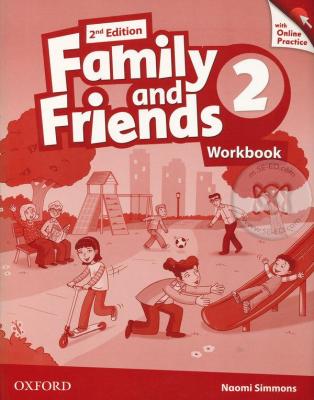 Bundanjai (หนังสือคู่มือเรียนสอบ) Family and Friends 2nd ED 2 Workbook Online Practice (P)