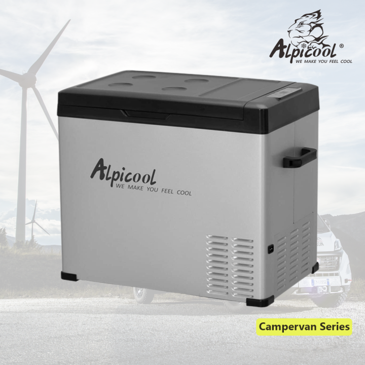TentangOutdoor Kulkas Portable Alpicool C50 50L Freezer Mobil Campervan