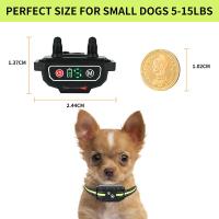 ZZOOI Dog Training Strap Electronic Necklace Electric Collar Bark Stop Anti Barking Shocker Waterproof Accessories Pet Supplies