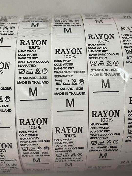 ป้ายไซส์-ป้ายไซส์พิมพ์-rayon-100