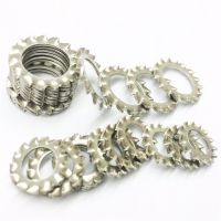 500pcs M3 M4 M5 M6 M8 Zinc Plated External Serrated Shake-proof Washer Lock Washer External Toothed Gasket Washers