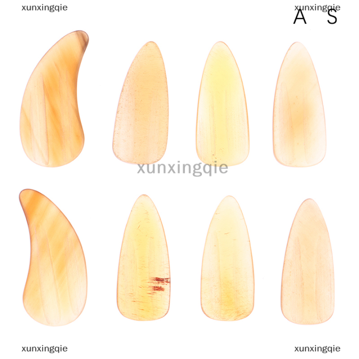 xunxingqie-8pcs-ox-horn-guzheng-นิ้วหยิบเล็บ-guzheng-ครอบคลุมเครื่องดนตรี-picks