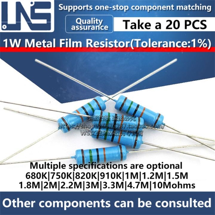 cw-metal-film-resistor-1w-1-680k-750k-820k-910k-1m-1-2m-1-5m-1-8m-2-2m-3-3m-4-7m-10m-ohms