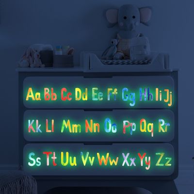 Early Educational Alphabet Letter Luminous Wall Stickers for Kids Rooms Baby Bedroom Wall Decor Decals Glow in the Dark Stickers