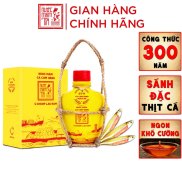 BÌNH GỐM CAO CẤP Nước mắm Tĩn Cá Cơm Vàng Ruột Đỏ độ đạm 60N bình gốm