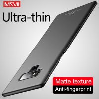 Note9 Case MSVII Slim Hard PC Matte Cover For Samsung Galaxy Note 20 9 10 Plus Note10 Lite Note20 S20 S21 FE S22 S23 Ultra Cases