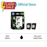 HP 680 Black Ink Cartridge 2-Pack DeskJet 2675 / 2676 / 2677 / 3786 / 5076 / 5275 / 5276 #หมึกเครื่องปริ้น hp #หมึกปริ้น   #หมึกสี   #หมึกปริ้นเตอร์  #ตลับหมึก