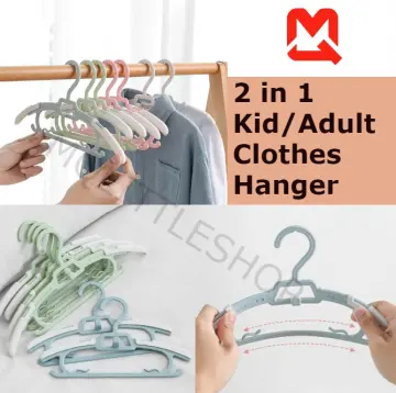 10PCS Baby Clothes Hangers Multifunctional Children Clothes Hanger