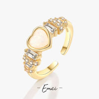 Love Ring Womens Light Luxury Niche Zircon High-end Open Cold Style Korean Light Luxury Adjustable Ring