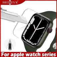 ฟิล์ม TPU สำหรับ For apple watch ultra / ultra 2 49mm Series 9 8 7 ใส ลงโค้ง สำหรับ For apple watch 9 8 7 41mm 45mm