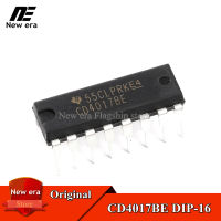 10Pcs Original CD4017BE DIP-16 CD4017 DIP16 Decimal เคาน์เตอร์ธรรมดาและใหม่เดิม