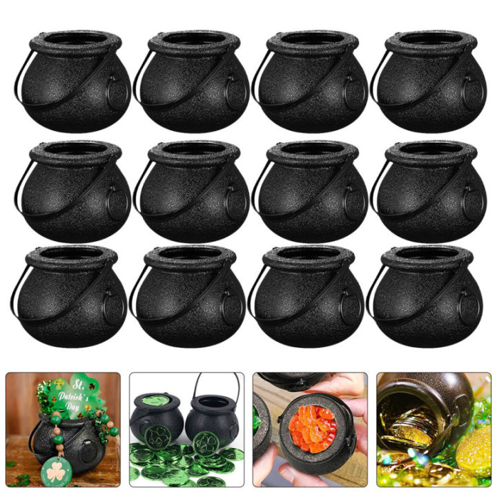 12pcs-halloween-candy-cauldrons-mini-plastic-bucket-halloween-trick-หรือ-treat-containers-halloween-decoration