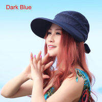 Summer Fashion Korean Style Bowknot Big Visor Cap Color Matching Beach Sun Hat SEC88