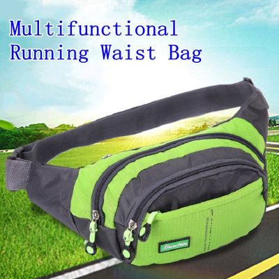 Multifunctional Sport Waist Bag Unisex Waist Packs Outdoor Travel  Cycling Climbing Running Waist Bag With Adjustable Belt Strap Running Belt
