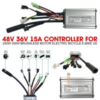 48V 36V 15A Controller สำหรับ250W 350W มอเตอร์แบบไม่มีแปรงไฟฟ้าจักรยาน SM Connector Square Wave Controller E-จักรยานอุปกรณ์เสริม