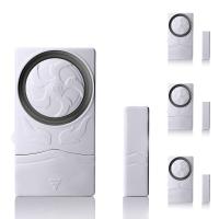 4Pcs Wireless Home Security Burglar Alarm, Magnetic Sensor Door Window Alarm Pool Door Alarm for Kids