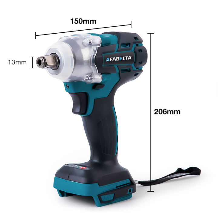 brushless-electric-impact-wrench-dual-purpose-electric-drill-multiple-uses-with-4000-mah-makita-lithium-battery