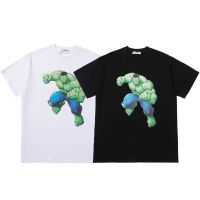 sell like hot cakesBalenciag-A เสื้อยืดลําลอง ผ้าฝ้าย แขนสั้น พิมพ์ลาย Hulk สไตล์คลาสสิก สําหรับทุกเพศ ทุกวัยS-5XL