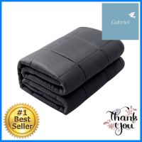 ผ้าห่มถ่วงน้ำหนัก HUGGIN 5.4 กก. 60X80 นิ้ว สีเทาเข้มWEIGHTED BLANKET HUGGIN 5.4KG 60X80IN DARK GREY **ของแท้100%**