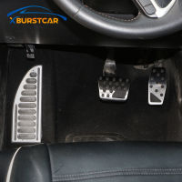 Xburstcar For Jeep Renegade 2015 - Compass 2017 - Stainless Steel Accelerator Pedal Gas Brake Pedals Cover Rest Pedals