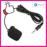 Lapel Lavalier ไมค์ไลฟ์สด อัดเสียง ชุดไมโครโฟน 3.5 มม. Pro 3.5mm Active Clip Mic Microphone For GoPro Camera, Computer จัดส่งฟรี