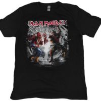 เสื้อยืดวง IRON MAIDEN ลายใหม่ ลิขสิทธิ์แท้   ปี 2022