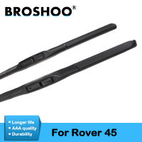 BROSHOO Car Windshield Wiper Blades Soft Rubber For Rover 45 20"+18",2000 2001 2002 2003 2004 Fit Standard Hook Arm Accessories