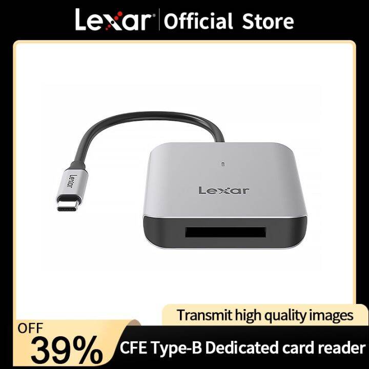 Lexar Cfexpress Type B Card Reader High Speed TypeC Interface CFE Card Phone Reader USB3.2 Gen2
