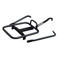 Folding Aluminum Alloy Bike Front Rack 14 Inch for 412 K3 V Brake Shelf Adjustable Bicycle Front Luggage