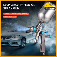 Nisshore-LVLP Gravity Feed Air Spr-Ay G-Un Mini Paint Spraying G-Un Kit 1.4มม. หัวฉีด600Ml Fluid Cup Air Paint Sprayer สำหรับภาพวาดรถเฟอร์นิเจอร์ผนัง