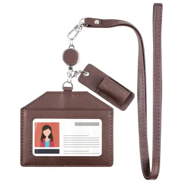 Boshiho Vertical Style ID Card Badge Holder