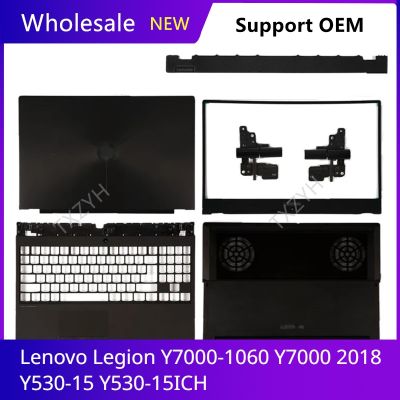 New For Lenovo Legion Y7000-1060 2018 Y530-15 ICH Laptop LCD back cover Front Bezel Hinges Palmrest Bottom Case A B C D Shell