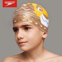 New SpeedoxDisney Series Printed Swimming Cap Youth Fitness Training Hair Care Children Swimming Cap