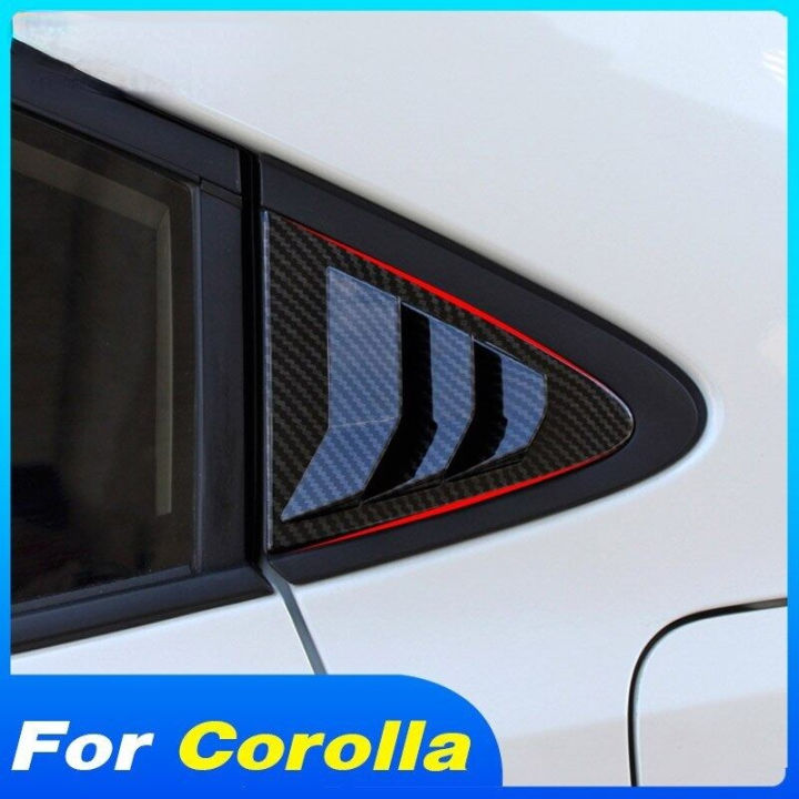 HYS For Toyota Corolla ALTIS Sedan 2019-2021 Rear Window Shutters Cover ...