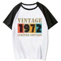 1972 Tshirt อะนิเมะผู้หญิง Y2K การ์ตูนเสื้อยืดออกแบบมังงะสาวเสื้อผ้าฮาราจูกุ