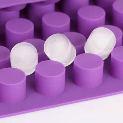 88 Hole Mold 88 Hole Mold Cylindrical Mould Ice Tray Mould Jelly Mold Candy Molds Nougat Mold Ice Cube Mould Cake Mold Decorative Mould Silicone Mold
