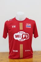 เสื้อคอกลม 3 แถบ /199 WIFI เนื้อผ้ายืดหยุ่นดี สวมใส่สบาย  แห้งเร็ว และระบายอากาศได้ดี