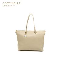 COCCINELLE ALPHA Shopping bag 110101 SEASHELL กระเป๋าสะพายผู้หญิง