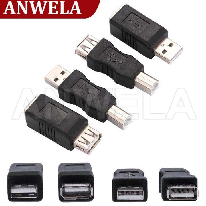 ANWELA Shop Adapter Electronics USB 2.0 Type A Female To Type B Male ...