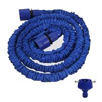 1Set Garden Water Hose Telescopic Trampoline Sprinkler Garden 3 Multiple Retractable Hose 50Ft