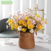 【YF】▧  5 Pastoral Colorful Daisies Hotel Table Decoration Chrysanthemum Bouquet Silk Artificial Flowers