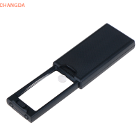 ?【Lowest price】CHANGDA 2.5x 45X Portable pullout Illuminated แว่นขยาย LED พร้อมไฟ LED 3ดวง