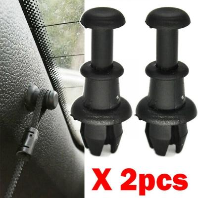 2 Pieces Of Car Trunk Lanyard Fixing Clip 1M6867574A Belt Pin Pin Rivet Bumper Clip Safety Hook O5Y7 Towels