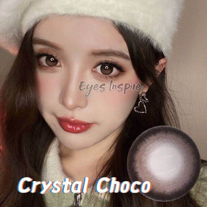 CRYSTAL 17.5MM POWER LENS 0.005.00 BIG EYES HUGE LENS NO POWER PLANO