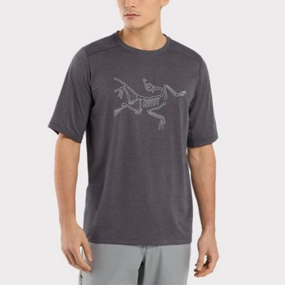 Arcteryx (Top) 23 Ss New Bird Home Outdoor Quick-Drying Pure Color T-Shirts For Men And Women With Outdoor Sports Shirt