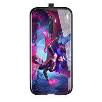 UCUC เคสโทรศัพท์เคสสำหรับ OPPO Reno 2FกรณีสำหรับชายฝาครอบเกมGlossyกระจกเทมเปอร์กลับMo-Bile Le-GendstฝาครอบOPPO Reno 2F