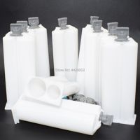 10pcs A B 1:2 Dual Cartridge Epoxy Adhesive 2:1 50ml Two Component AB Glue Cartridge AB Epoxy Gun Cartridges