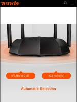 เร้าเตอร์AC1200 Tenda AC8 Dual- band Gigabit Wireless Router 10/100/1000 รองรับ 5 G  6dbi support to 1000Mbps 2 ความถี่ รองรับวินโด้ใหม่ๆได้ คุณภาพดี ใช้ง่าย