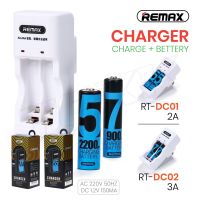 พร้อมส่ง REMAX RT-DC01/RT-DC02 ที่ชาร์จแบต ที่ชาร์จถ่าน แบตเตอรี่แบบชาร์จไฟ แบตเตอรี่แบบชาร์จไฟได้ AA/AAA